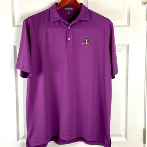 Peter Millar Summer Comfort Short Sleeve Polo Golf  Shirt Mens XL
